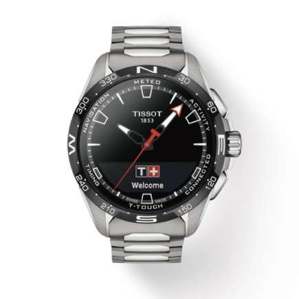 TISSOT T-Touch ティソ T-タッチ コネクトソーラー 腕時計 TISSOT T-タッチ コネクト ソーラー 47.5mm | モデル T1214204405100