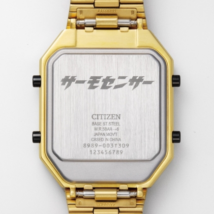 【CITIZEN】レコードレーベルサーモセンサー限定ゴールドカラー登場
