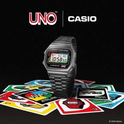 CASIO CLASSIC】UNOコラボレーション&ノベルティプレゼント