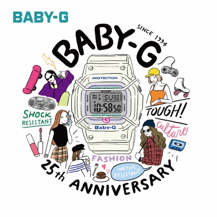 【BABY-G】25周年記念モデル！