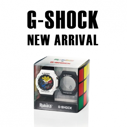 【G-SHOCK:2月新作】ルービックキューブコラボ等、新作情報！