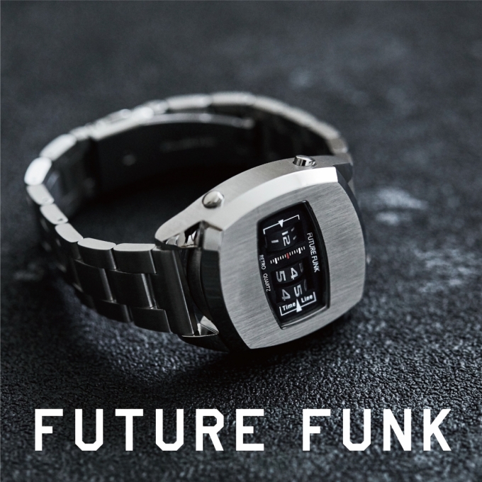 Future Funk 70年代のレトロフューチャー時計復活 New Products チックタック Tictac