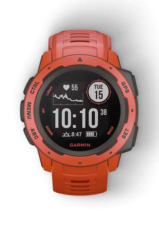 #014　 タフネスGPSアウトドアウォッチ GARMIN INSTINCT　その２