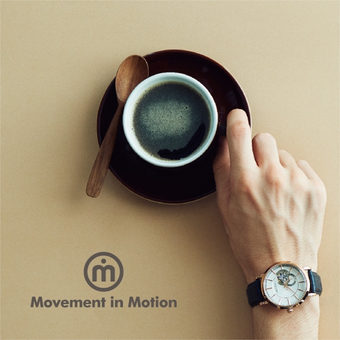 TicTac腕時計  Movement in motion