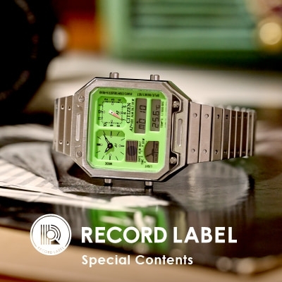 【RECORD LABEL】シチズンの個性あるモデルを集めた「レコードレーベル」の人気商品をご紹介